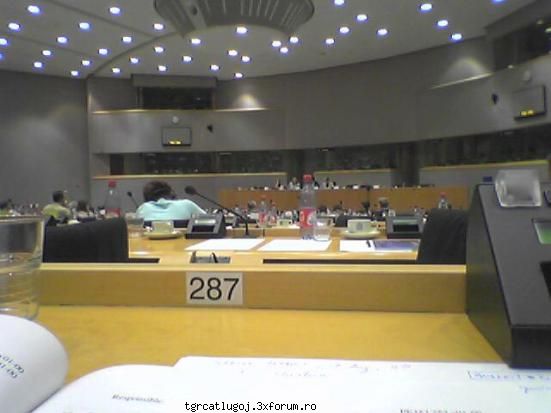 merci pt buna implinit un angajament mai vechi si de aceea am fost plecat in bruxelles la un stagiu