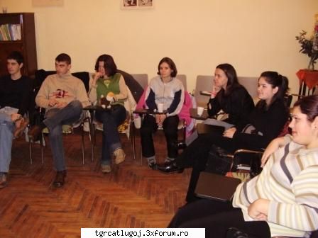 Cateheze pentru tineret - grupul, din alt unghi - STIRI, VESTI, ANUNTURI